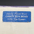 1977 Wedgwood Queen Elizabeth Jubilee Candy Box Pair Royal Blue